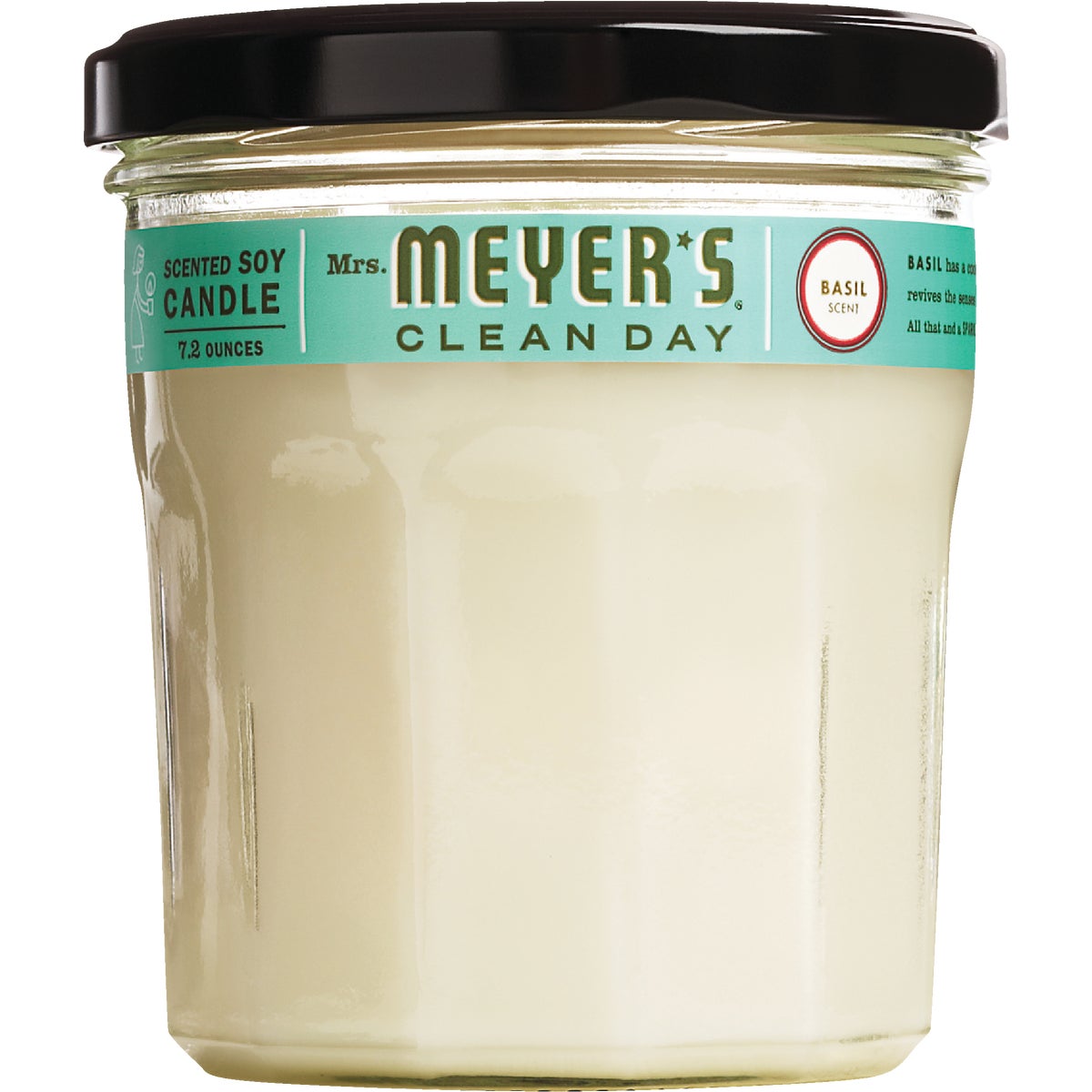 Mrs. Meyer's Clean Day 7.2 Oz. Basil Large Soy Candle