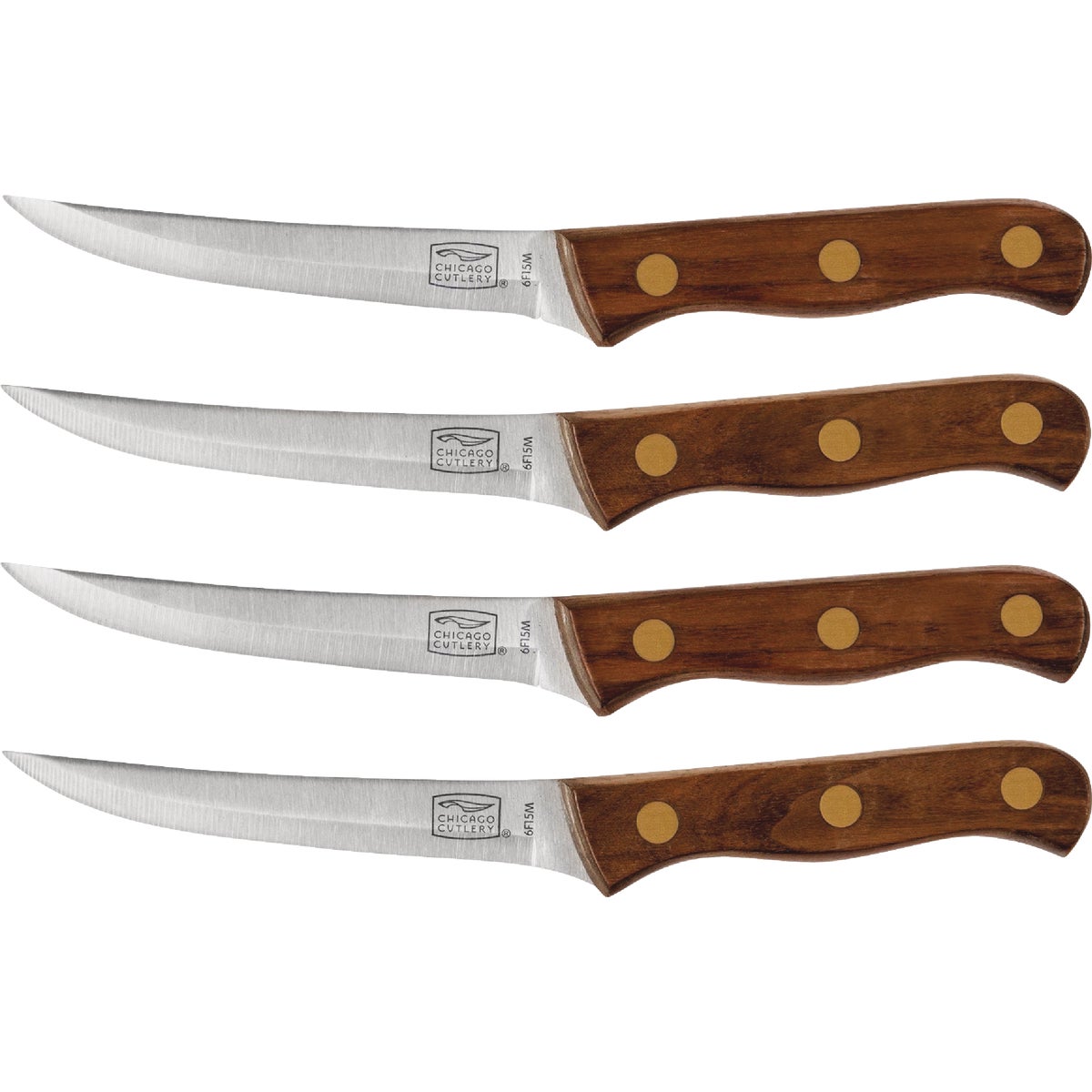 Chicago Cutlery Walnut Tradition Steak Knife Set (4-Piece)