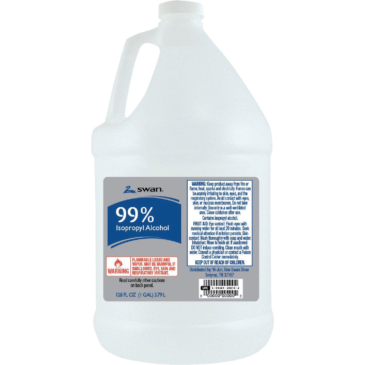 Swan 99% Isopropyl Rubbing Alcohol