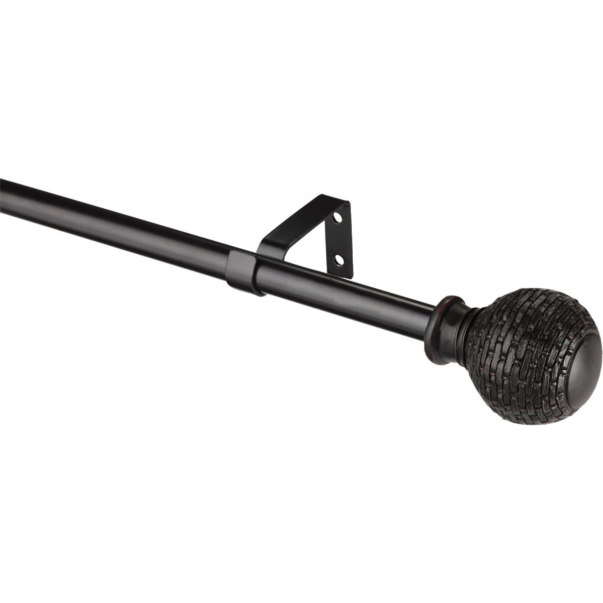 Kenney Woven Ball Curtain Rod