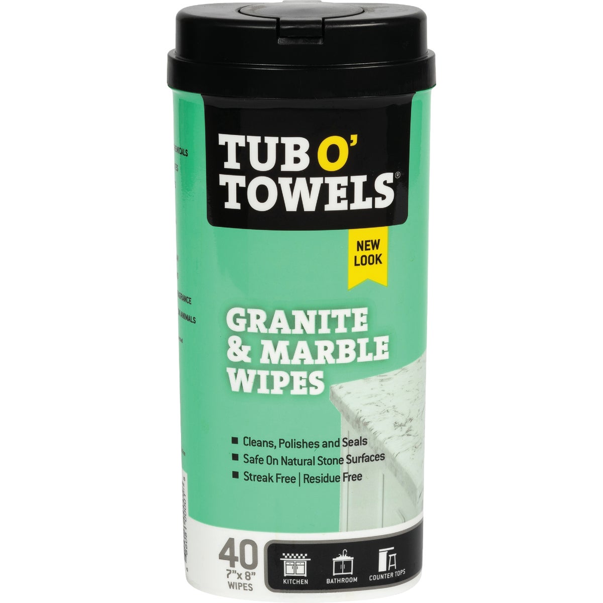Tub O' Towels Granite and Marble Polishing Wipes (40-Count)
