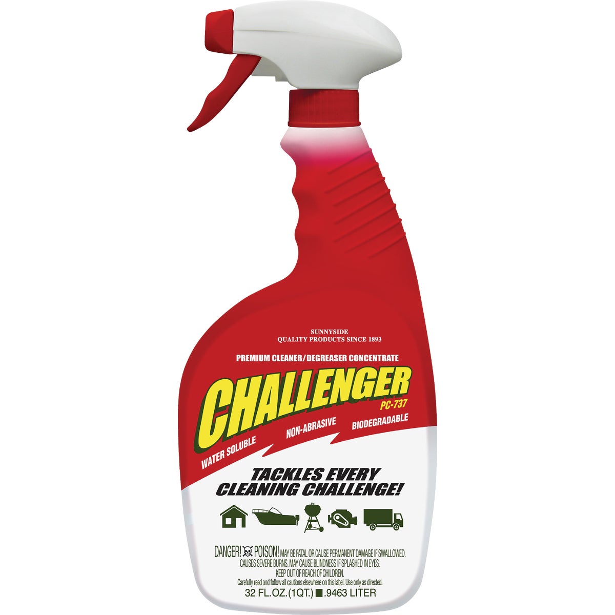 Sunnyside Challenger 32 Oz. Cleaner & Degreaser