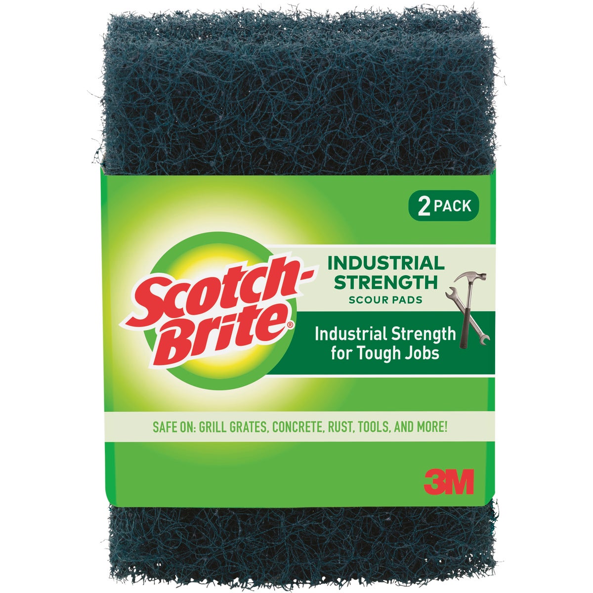 Scotch-Brite Industrial Strength Scouring Pad (2-Count)