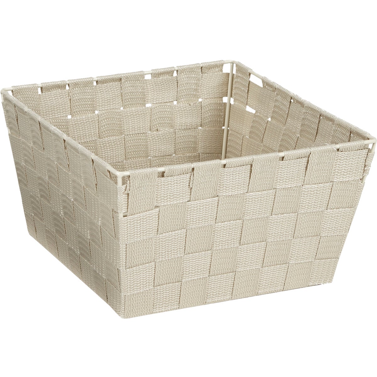 Home Impressions 9.75 In. x 5.5 In. H. Woven Storage Basket, Beige