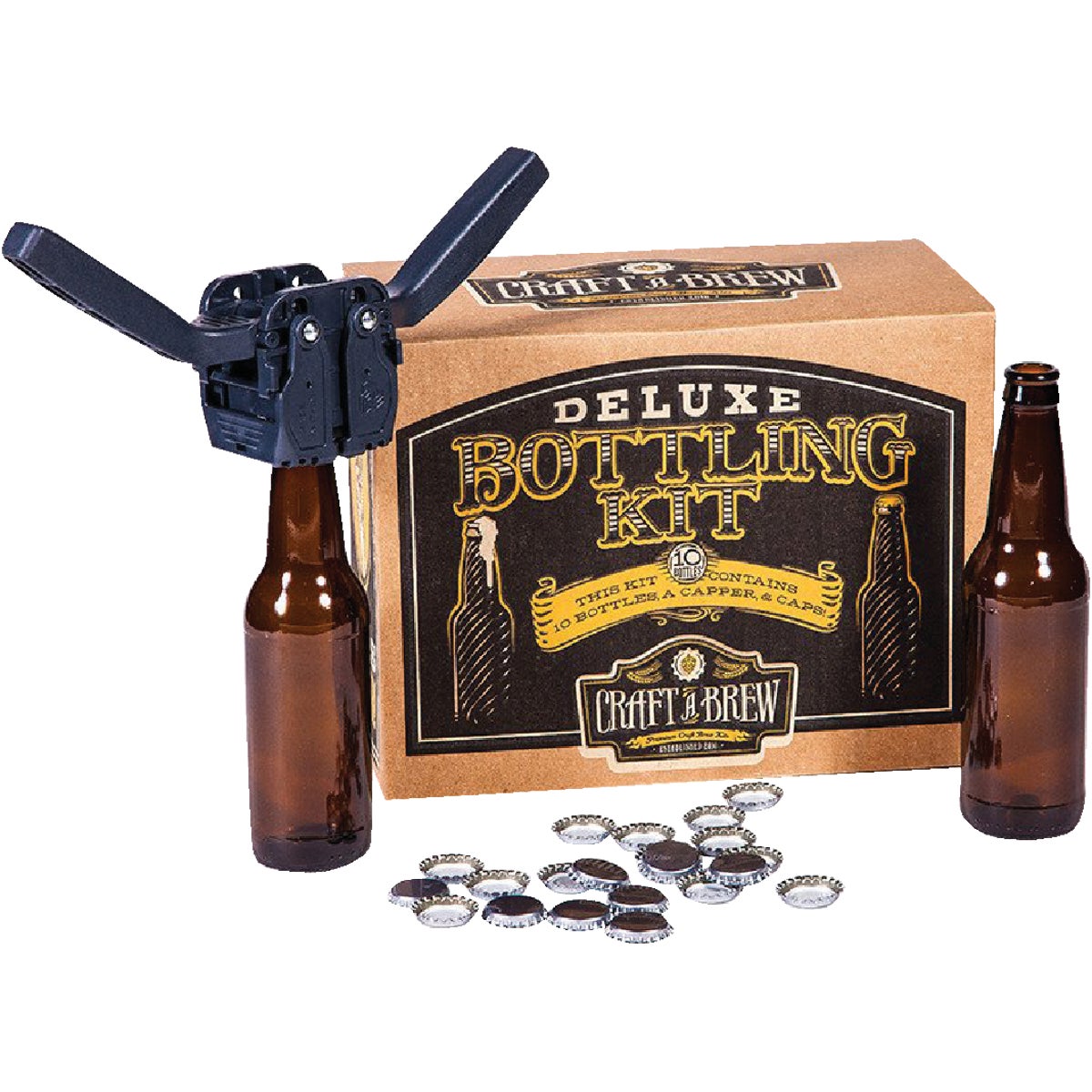 Craft A Brew Deluxe Beer Bottling Kit