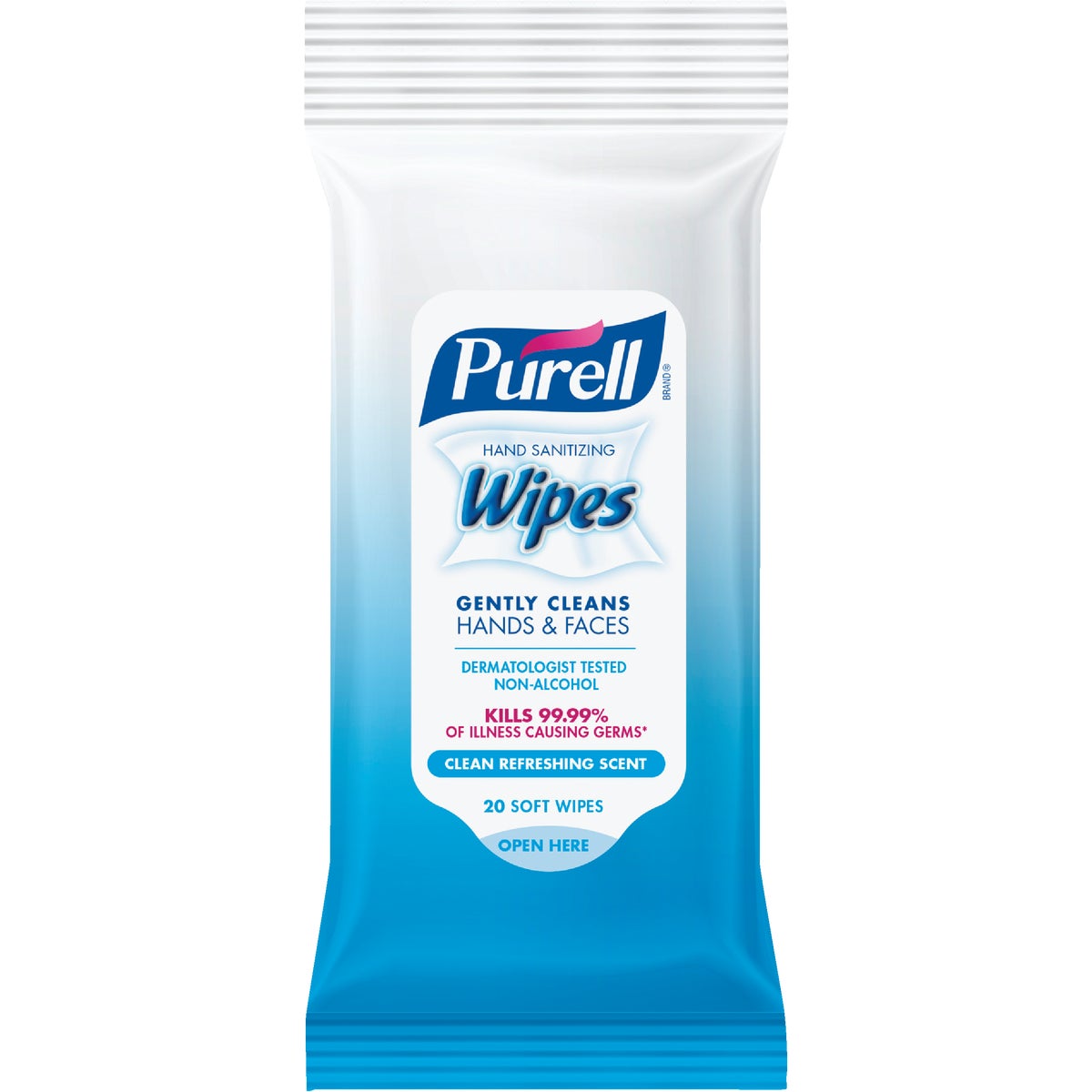 Purell Clean Refreshing Scent Hand Sanitizing Wipes Travel Pack (20 Count)