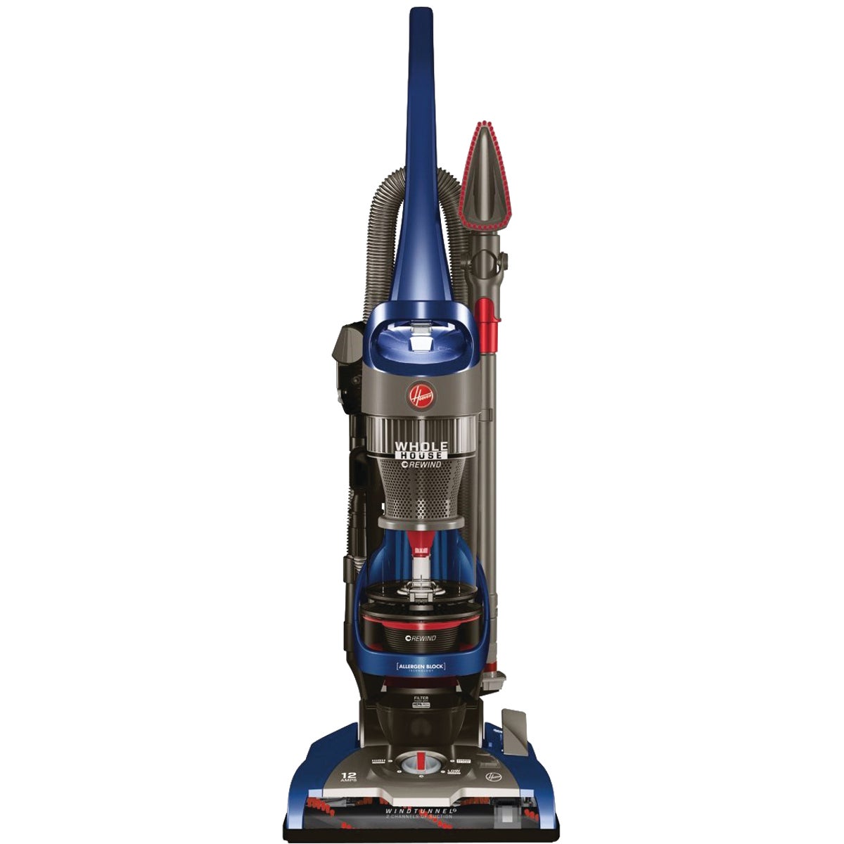Hoover WindTunnel 2 Whole House Bagless Rewind Upright Vacuum Cleaner