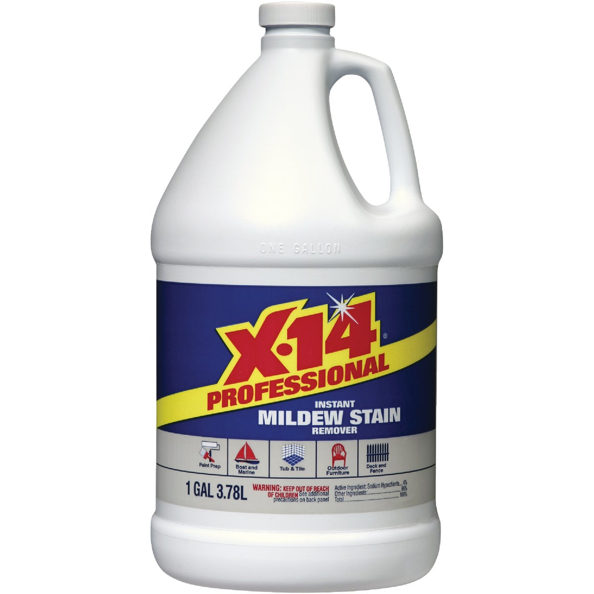 X-14 Professional 1 Gal. Instant Mildew Stain Remover