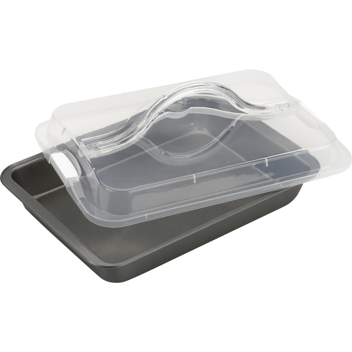 Goodcook Bake-n-Take 9 In. x 13 In. Covered Non-Stick Cake Pan