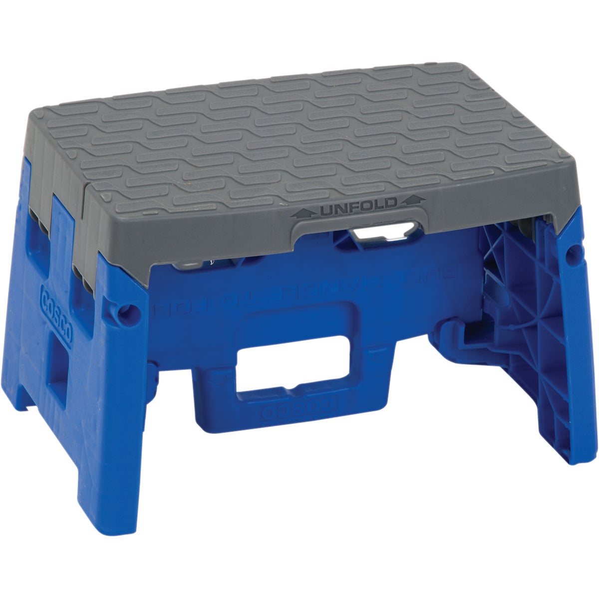 COSCO 1-Step Blue Folding Step Stool