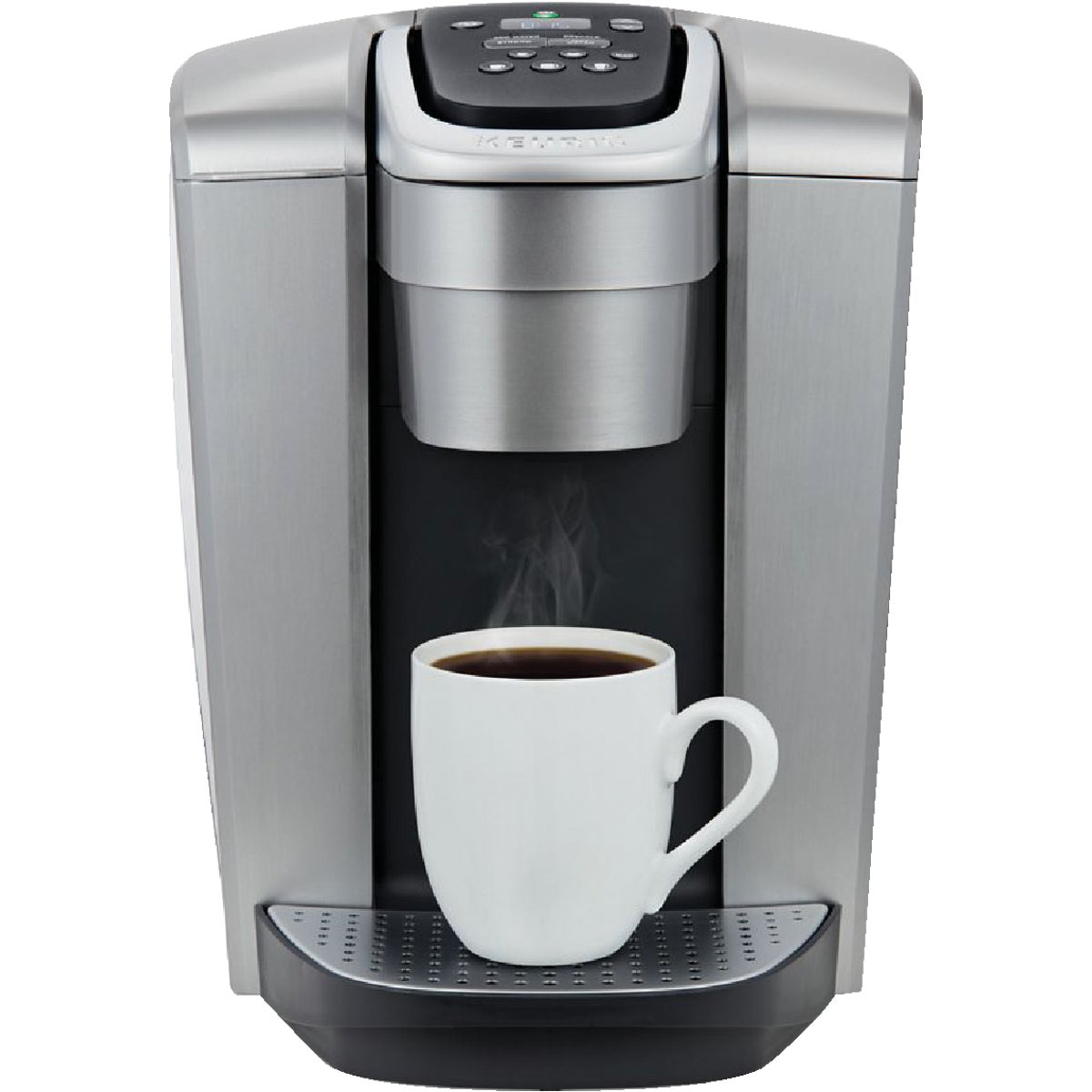 Keurig K-Elite Single Serve Programmable Brushed Silver Coffee Maker