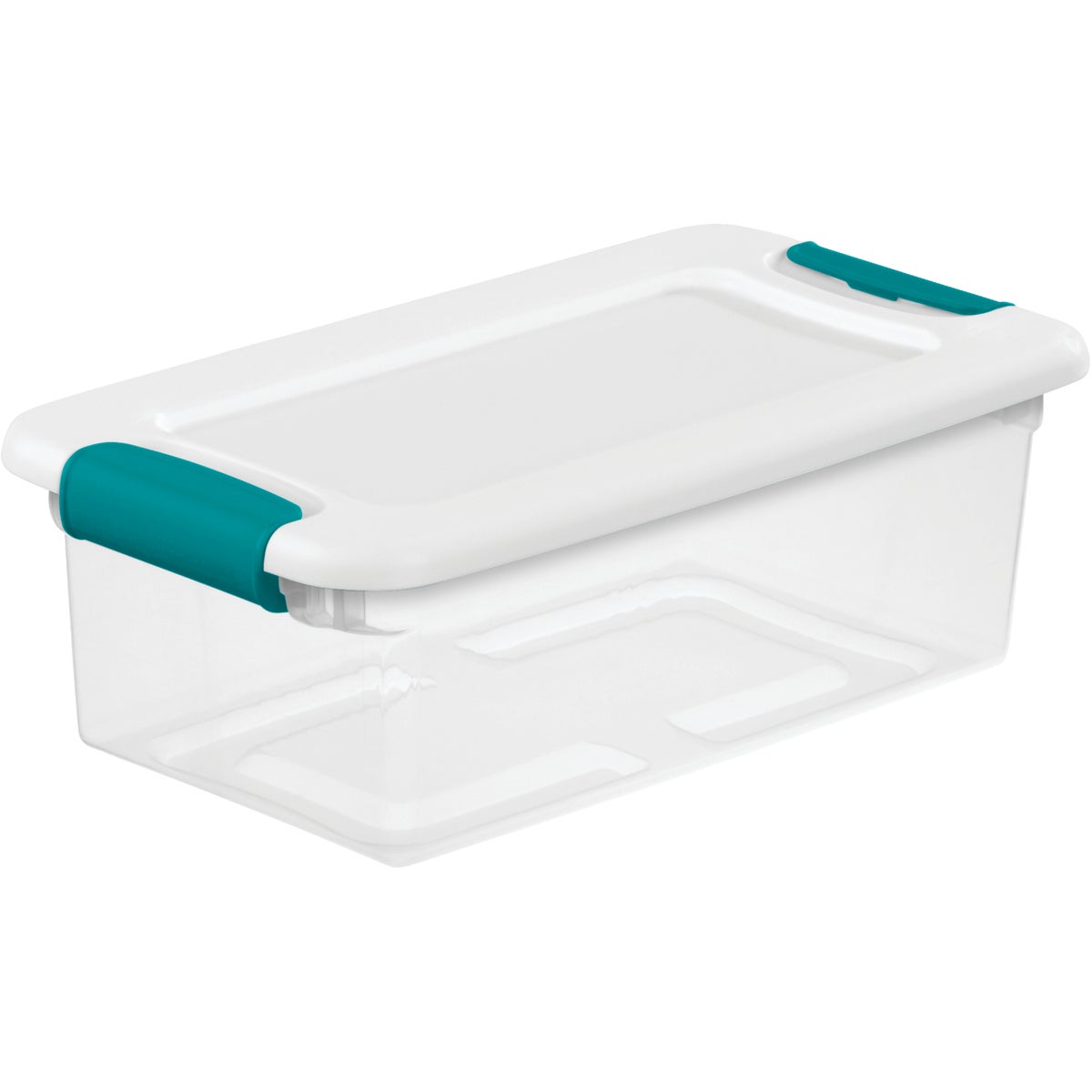 Sterilite 6 Qt. White Latching Storage Tote