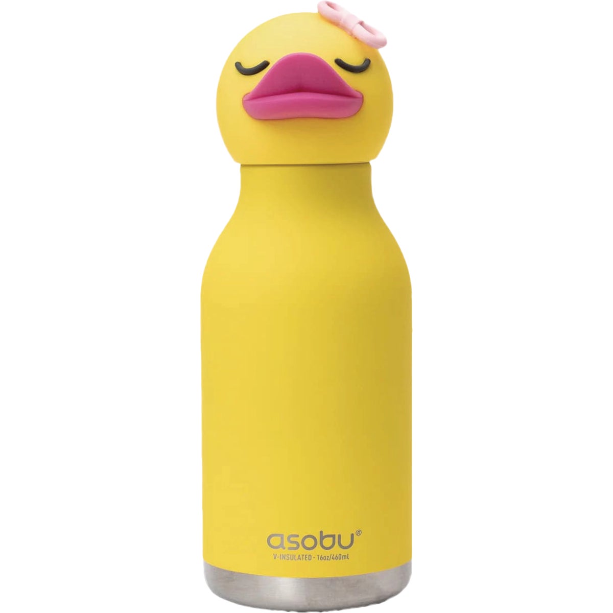 Ad-N-Art 16 Oz. Bestie Animal Insulated Water Bottle, Ducky