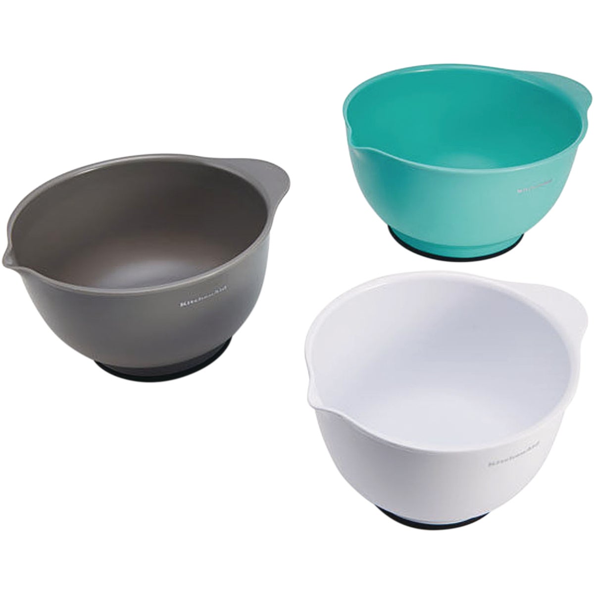 KitchenAid Plastic Mixing Bowls (3 Piece)