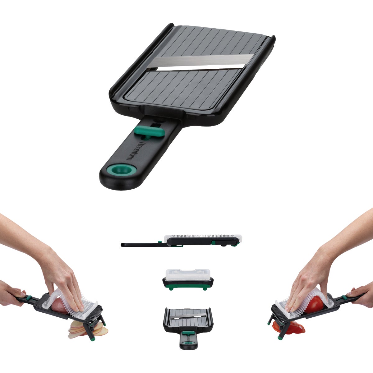 Dreamfarm Nocutu Mandoline, Green