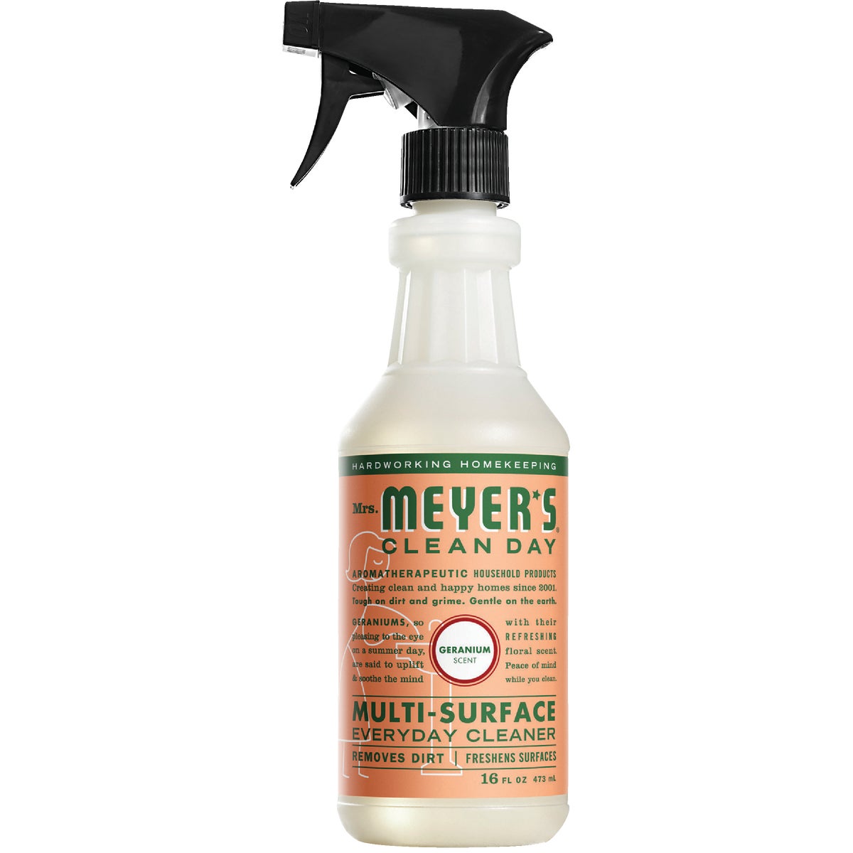 Mrs. Meyer's Clean Day 16 Oz. Geranium Multi-Surface Everyday Cleaner