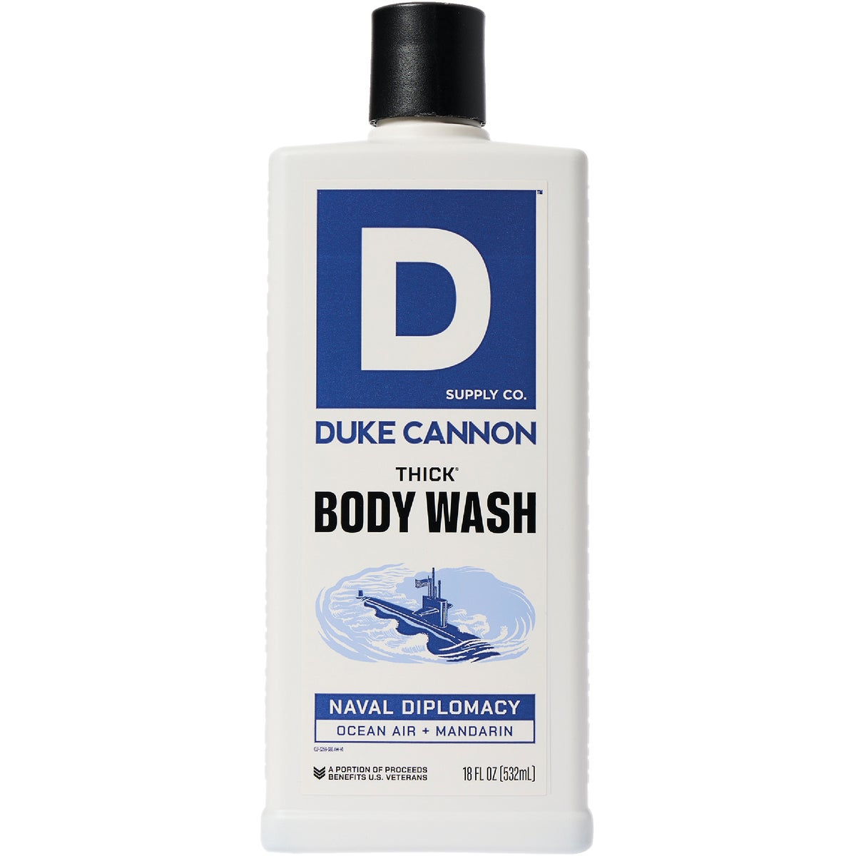 Duke Cannon 17.5 Oz. Naval Supremacy Thick Liquid Shower Wash