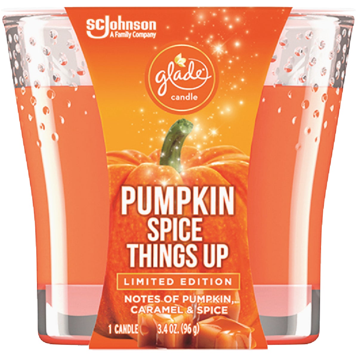 Glade 3.4 Oz. Pumpkin Spice Things Up Candle
