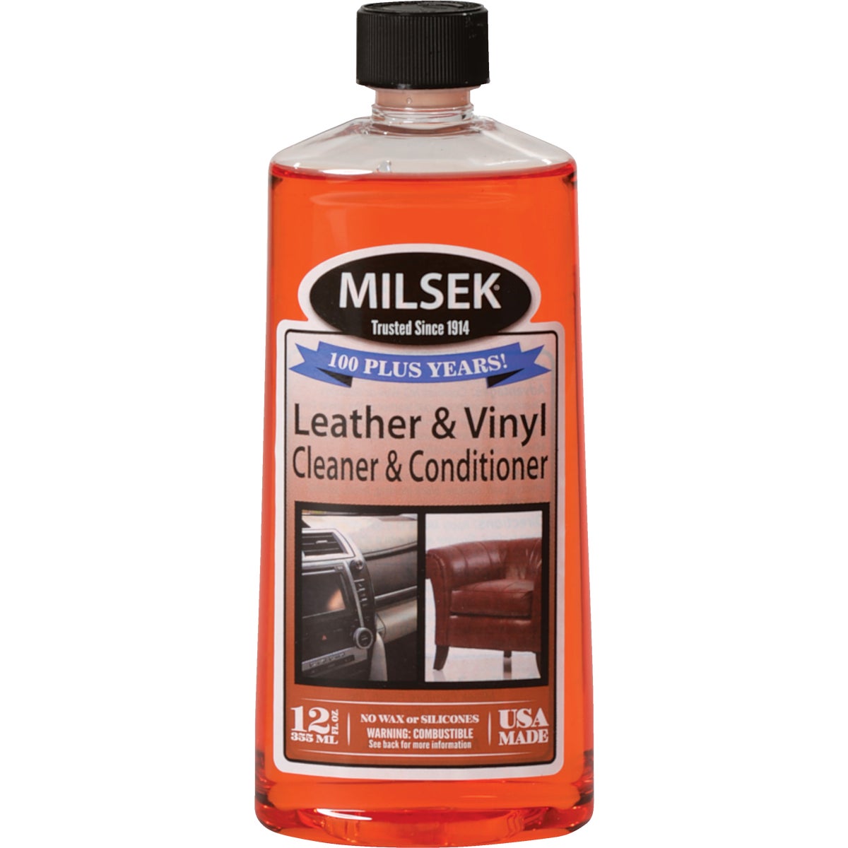 Milsek 12 Oz. Leather & Vinyl Cleaner & Conditioner