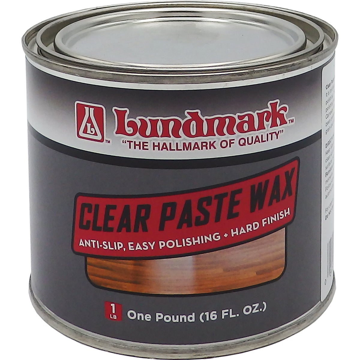 Lundmark 1 Lb. Clear Paste Floor Wax