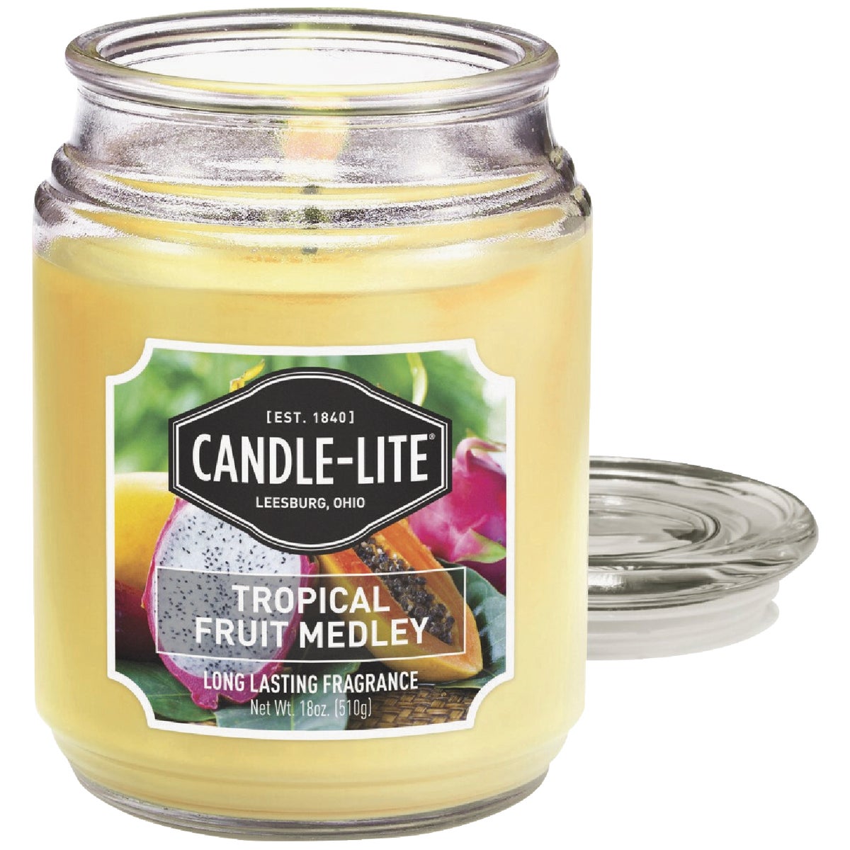 Candle Lite 18 Oz. Everyday Tropical Fruit Medley Jar Candle