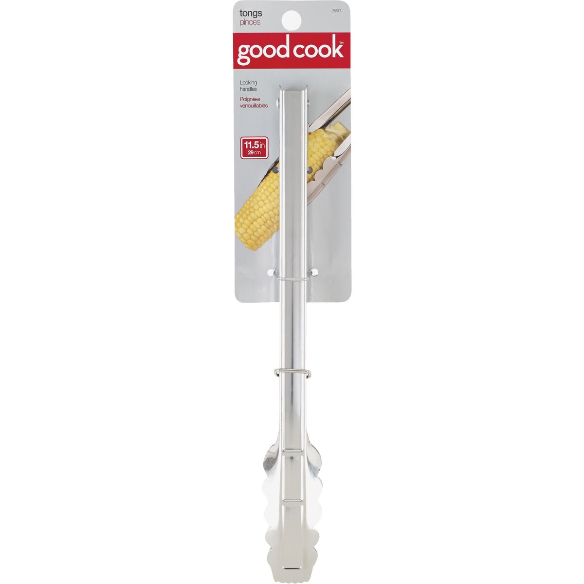 Goodcook 12 In. Spring Action Tongs