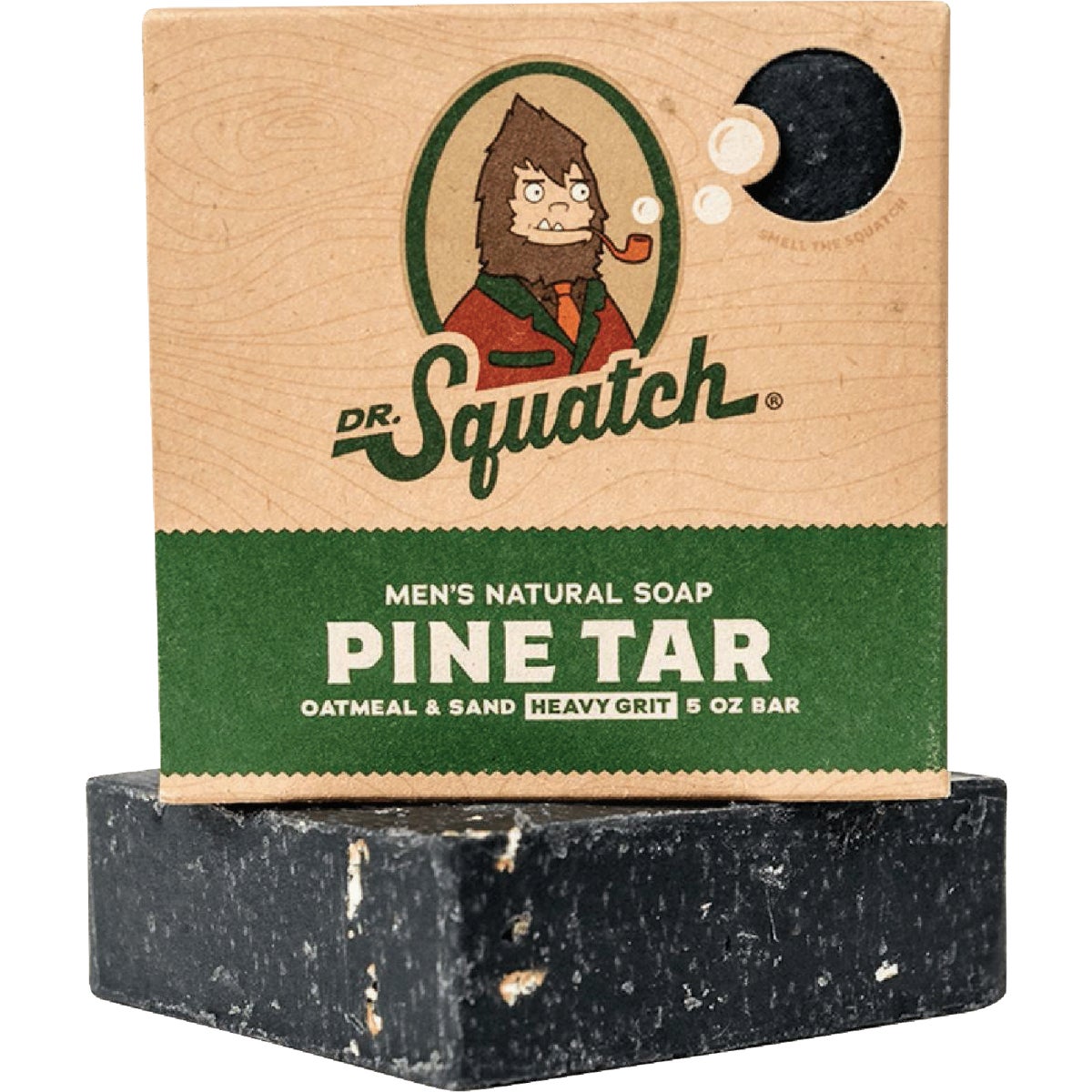 Dr. Squatch 5 Oz. Pine Tar Scent Bar Soap