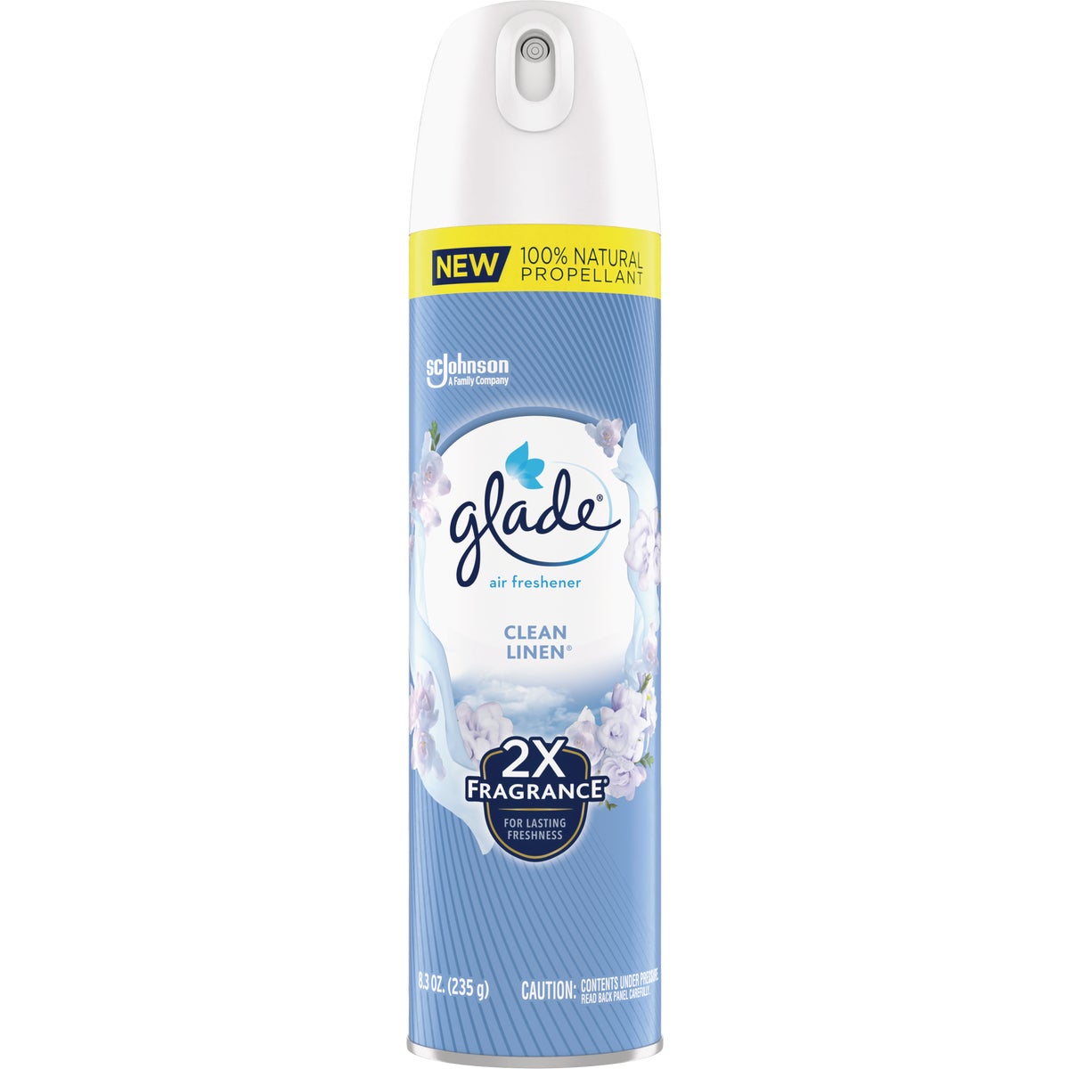 Glade 2X Fragrance 8.3 Oz. Clean Linen Spray Air Freshener