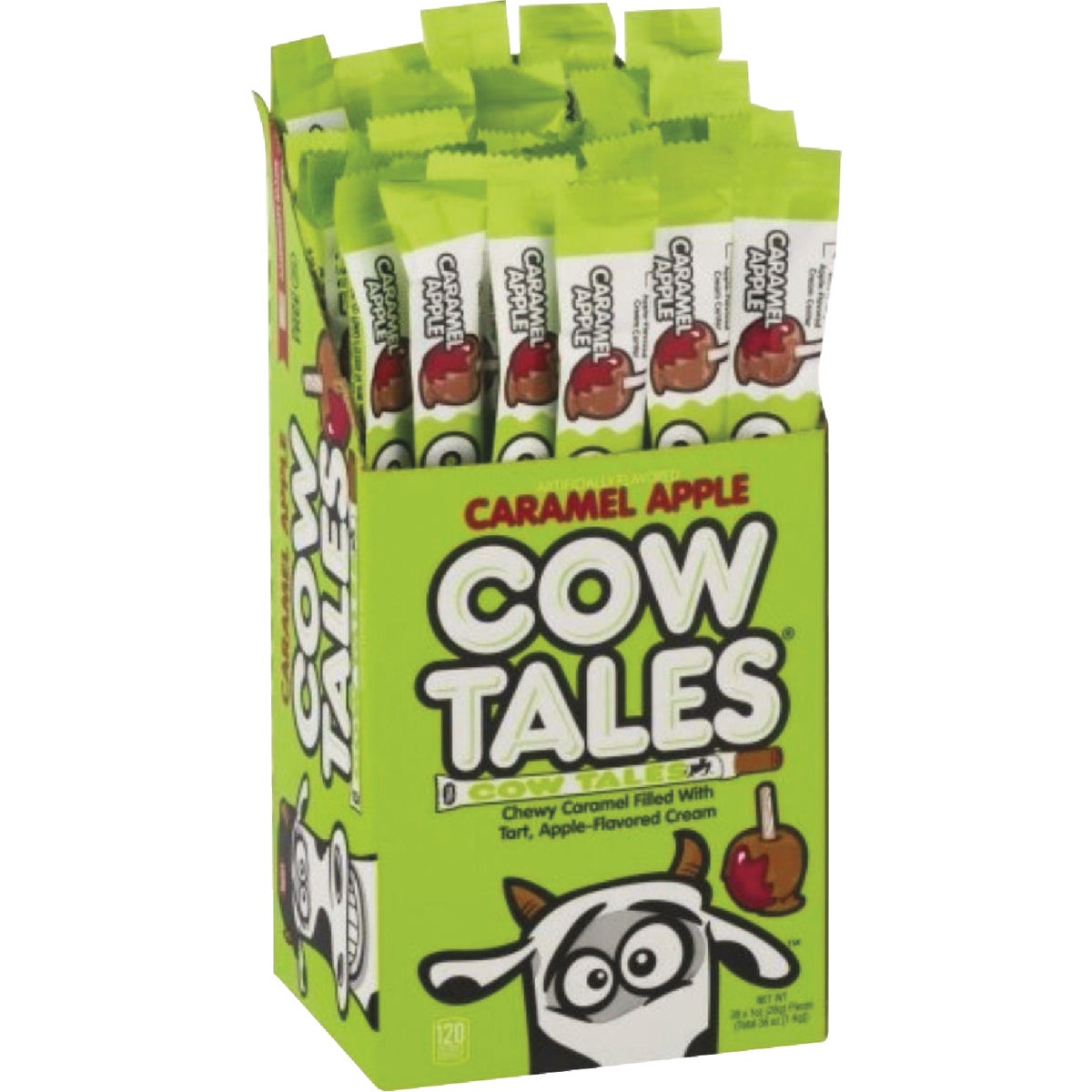 Goetze's 1 Oz. Caramel Apple Cow Tales Candy