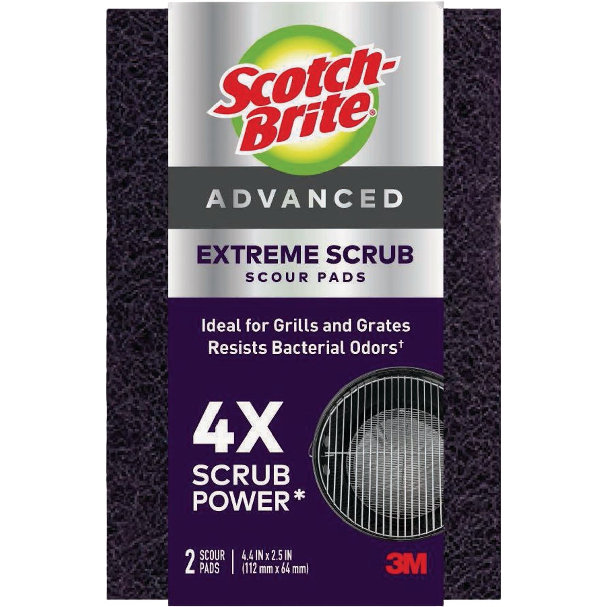 Scotch-Brite Advanced Extreme Scrub Scour Pad (2-Count)