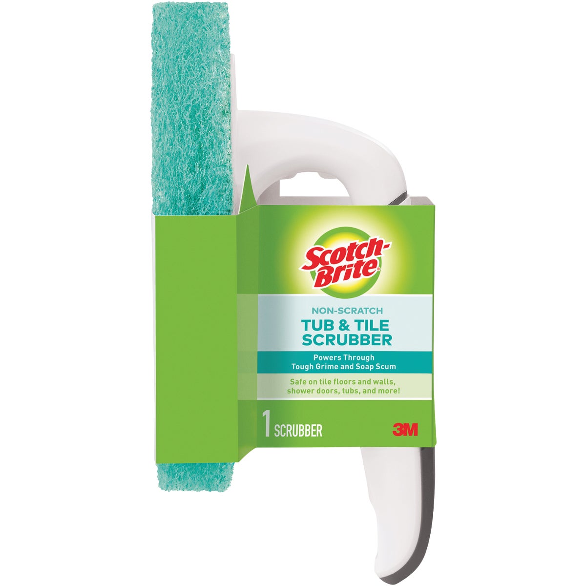  Scotch-Brite Switchable Cleaning Scrubber with Handle