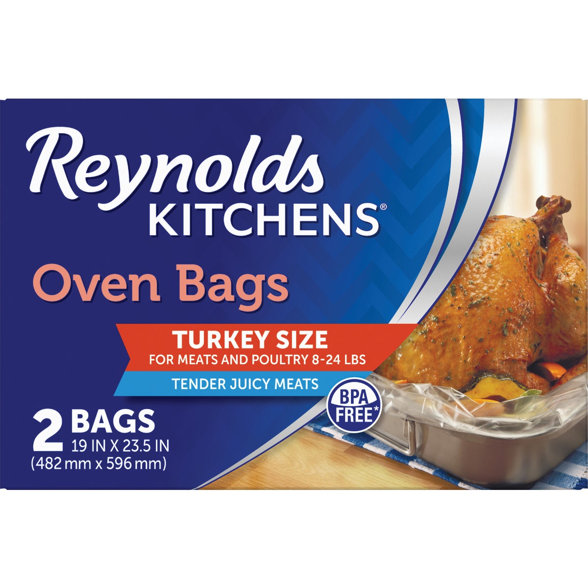 Reynolds 19 In. x 23-1/2 In. Oven Bag (2 Count)