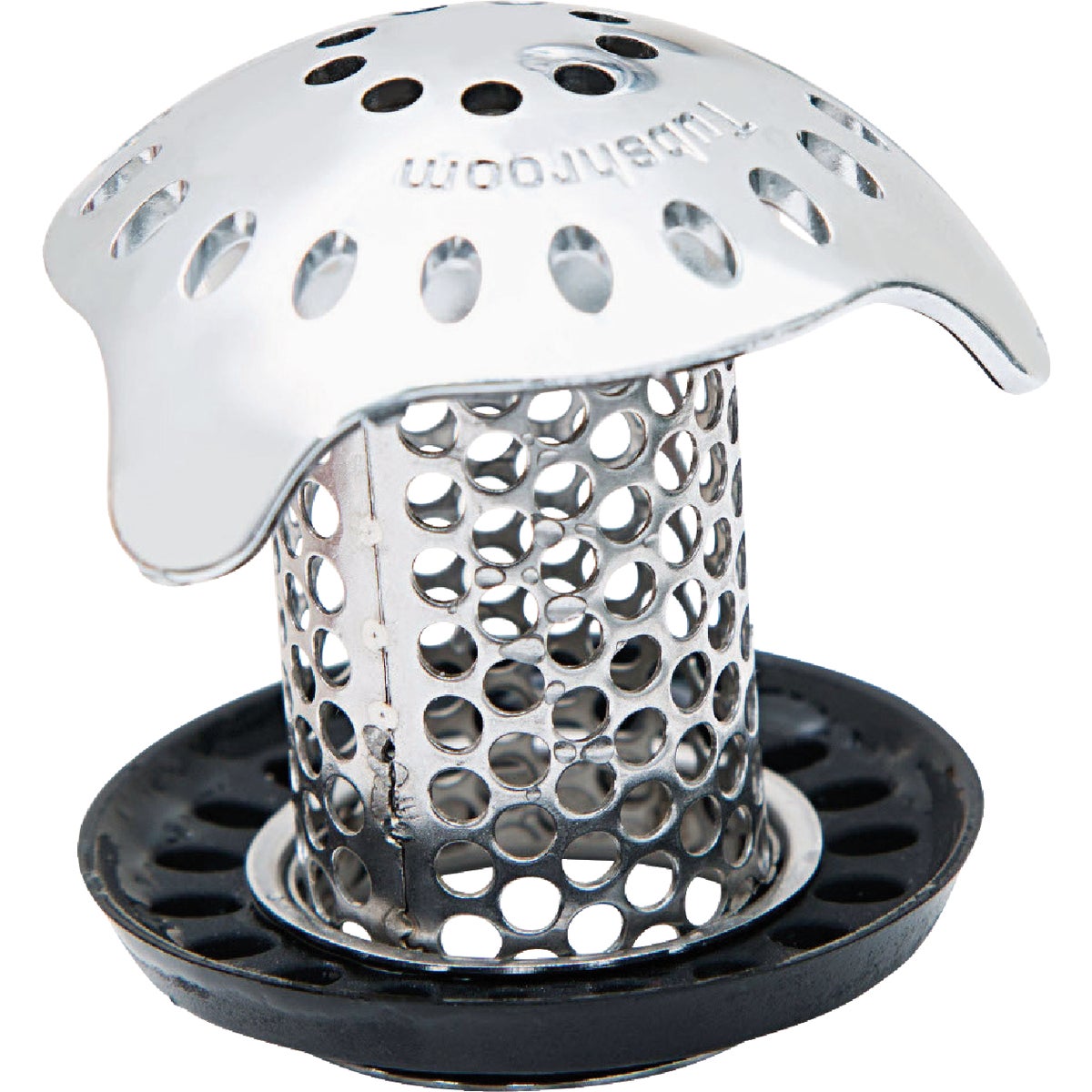 TubShroom Ultra Edition 1.5 In. Chrome Stainless Steel Hair Catcher