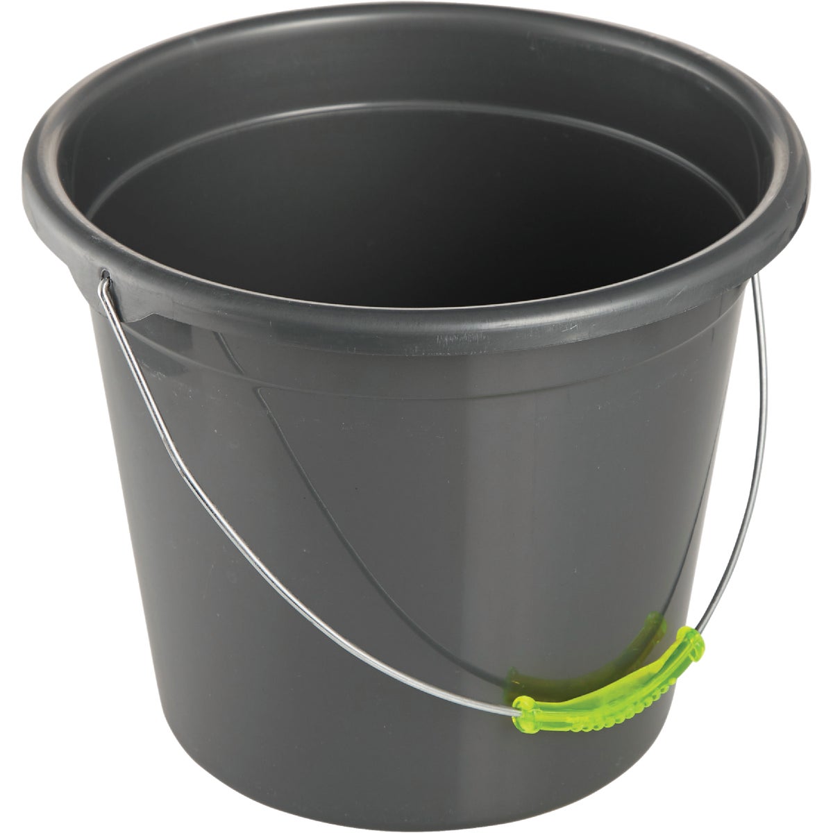 Smart Savers 10 Qt. Black Poly Bucket