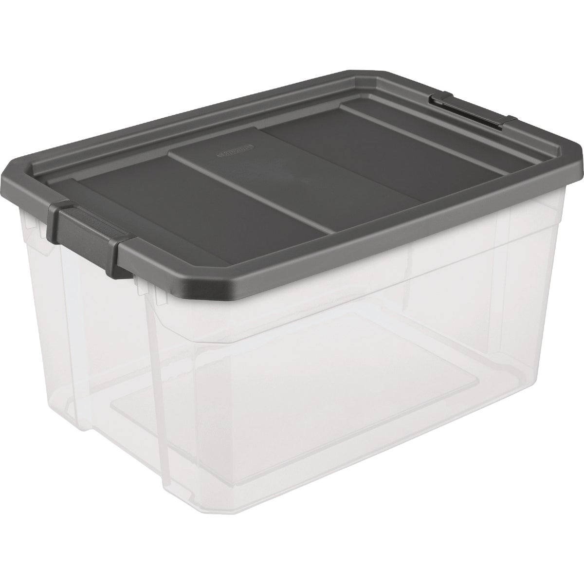 Sterilite 76 Qt./72L Flat Gray Stacker Storage Tote