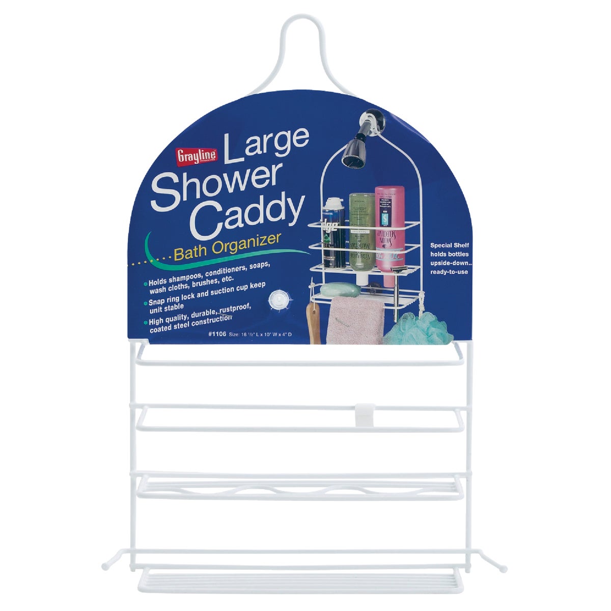 Grayline Large Shower Caddy