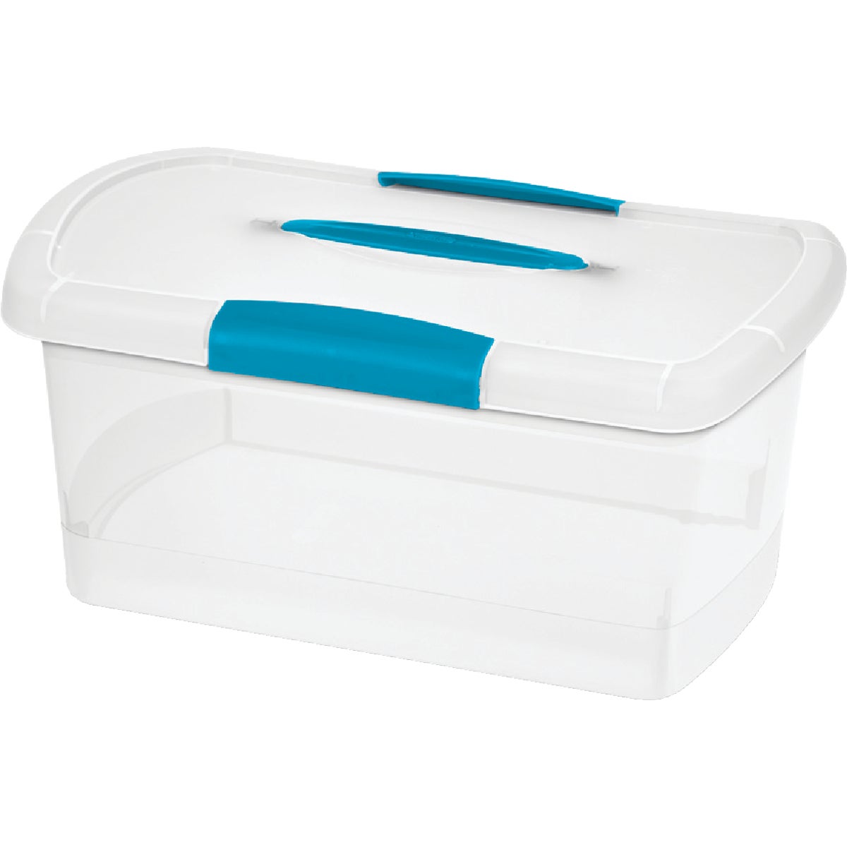 Sterilite ShowOffs 9-1/2 In. x 6-7/8 In. x 14-1/4 In. Clear Storage Tote