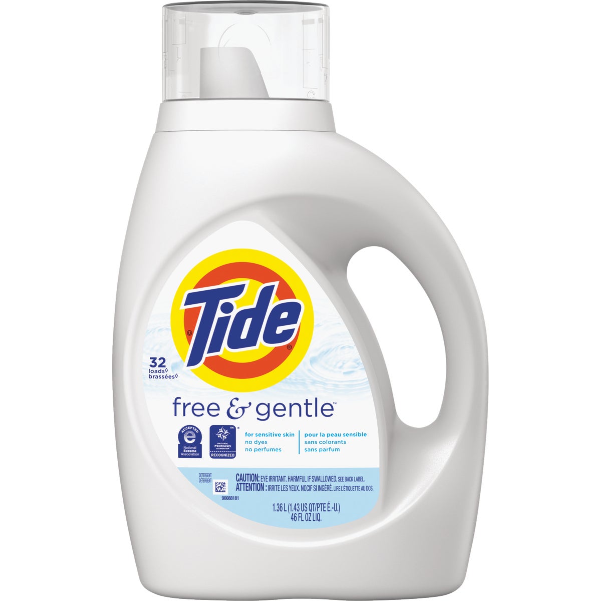 Tide Free & Gentle Liquid Laundry Detergent