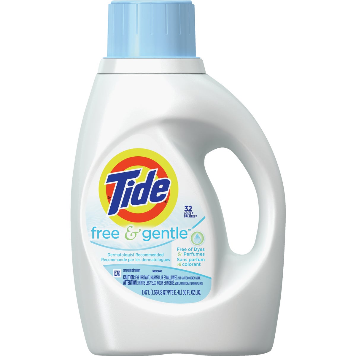 Tide 46 Oz. 32 Load Free & Gentle Liquid Laundry Detergent