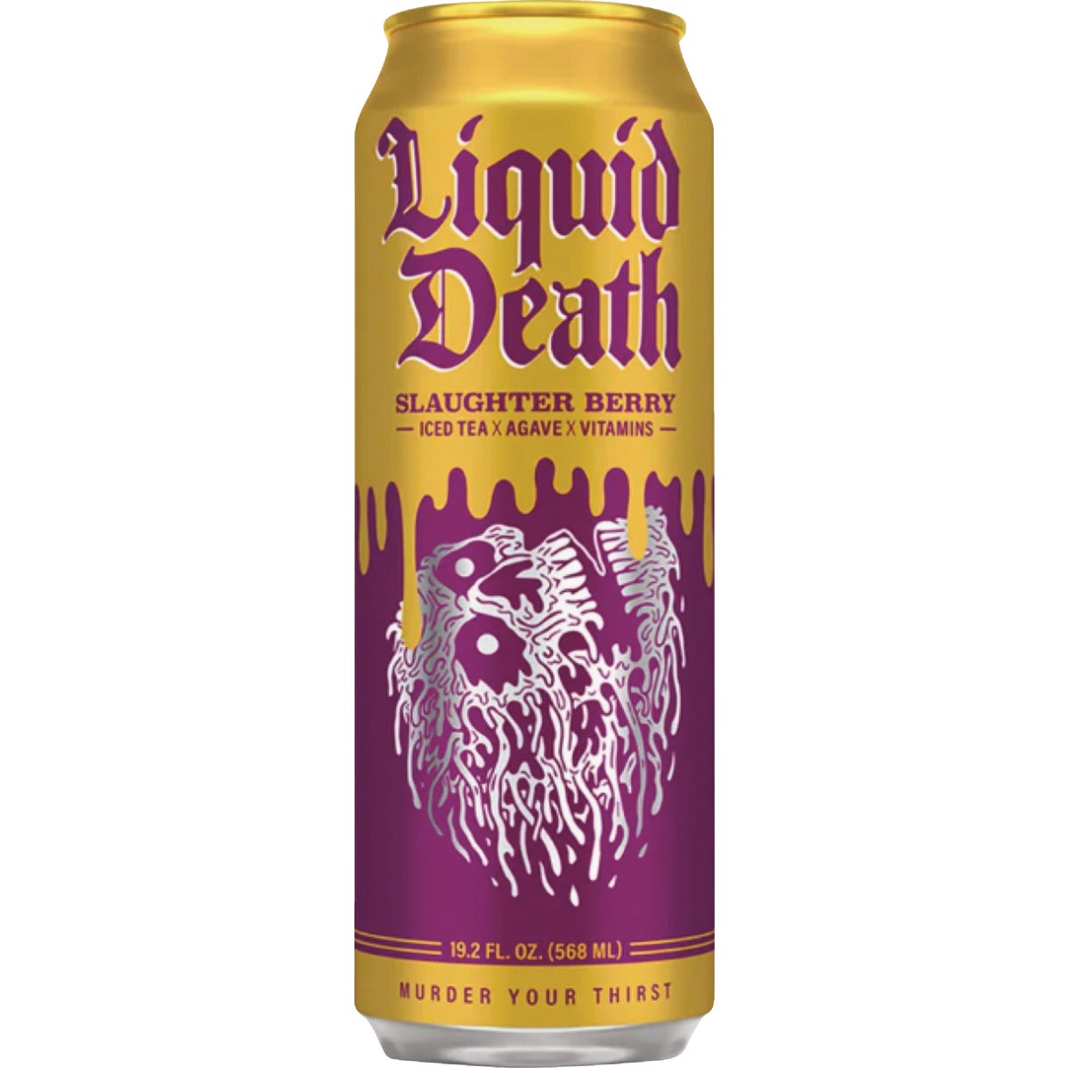 Liquid Death 19.2 Oz. Slaughter Berry Iced Tea