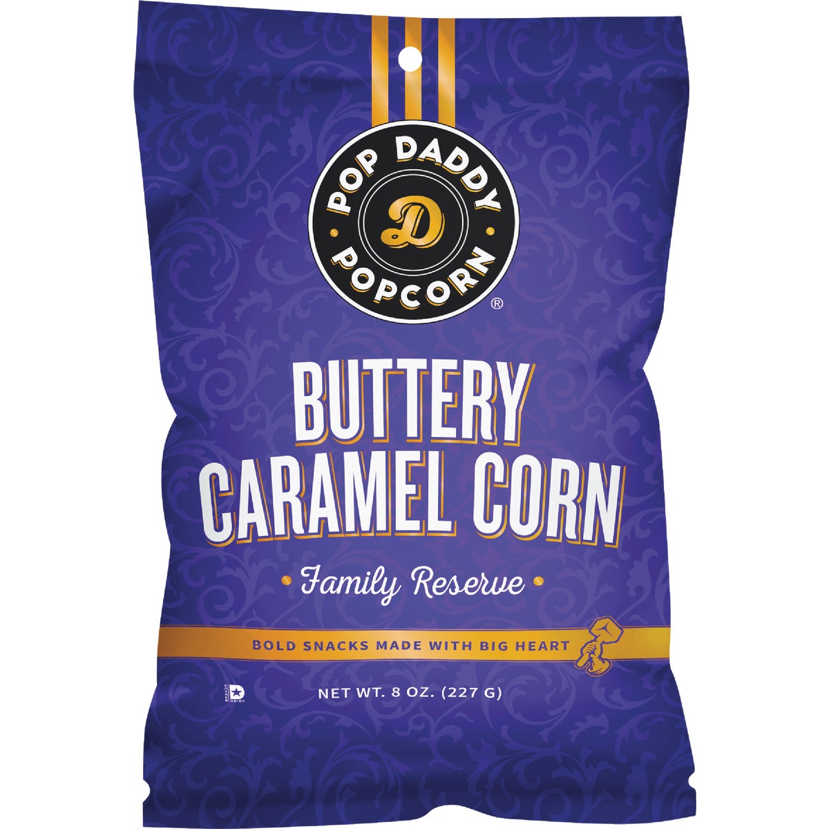 Pop Daddy 8 Oz. Buttery Caramel Corn