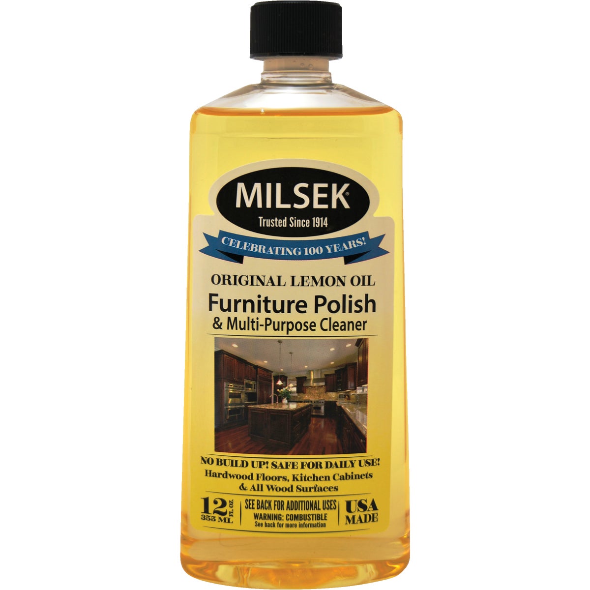 Milsek 12 Oz. Lemon Furniture Polish & Cleaner