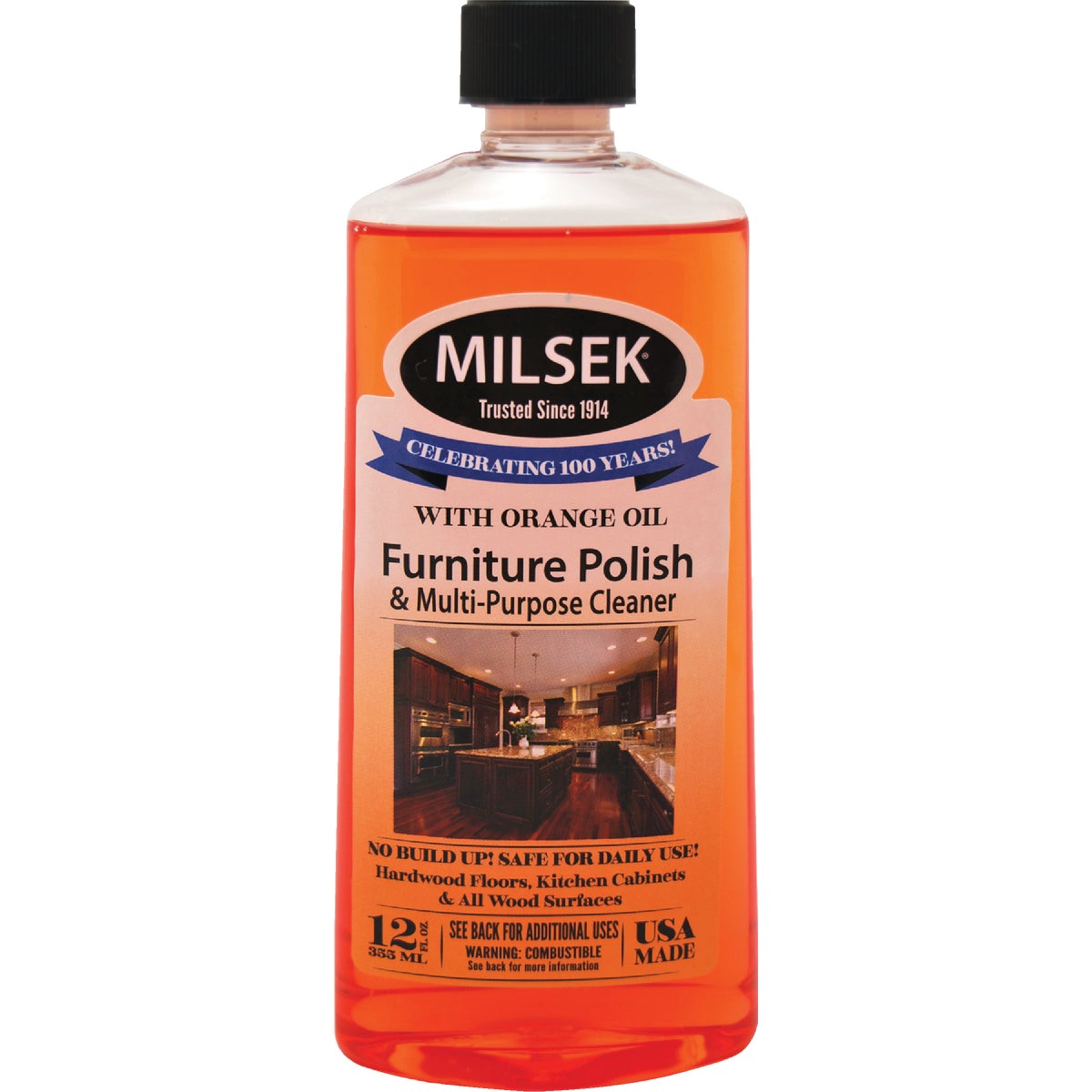 Milsek 12 Oz. Orange Furniture Polish & Cleaner