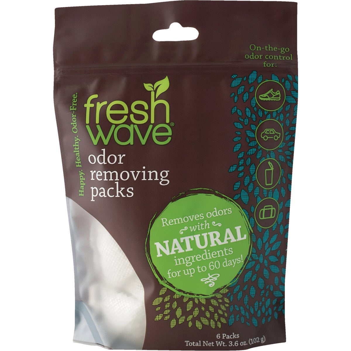 Fresh Wave Unscented Gel Air Freshener (6-Count)