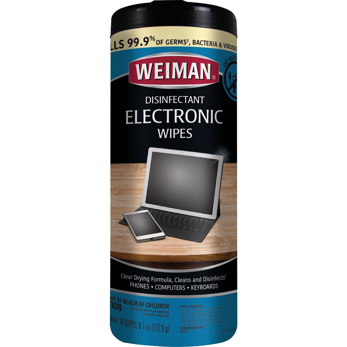 Weiman Electronic Media Wipes (30 Count)