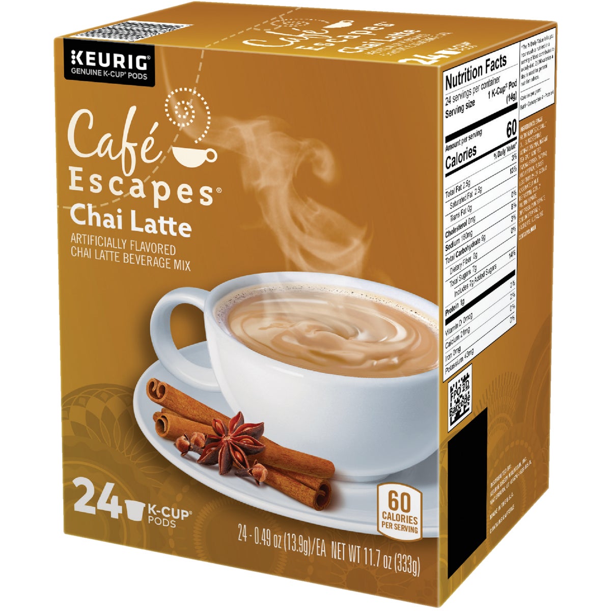 Keurig Cafe Escapes Chai Latte K-Cup (24-Pack)