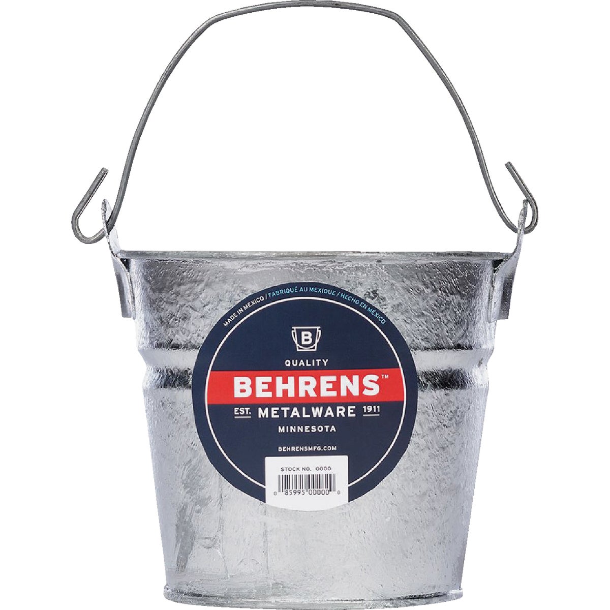 Behrens Hot-Dipped Steel Pail