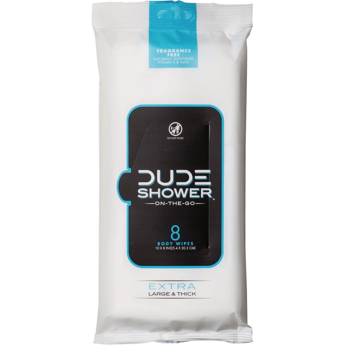 Dude Shower On-The-Go Wipes (8-Count)