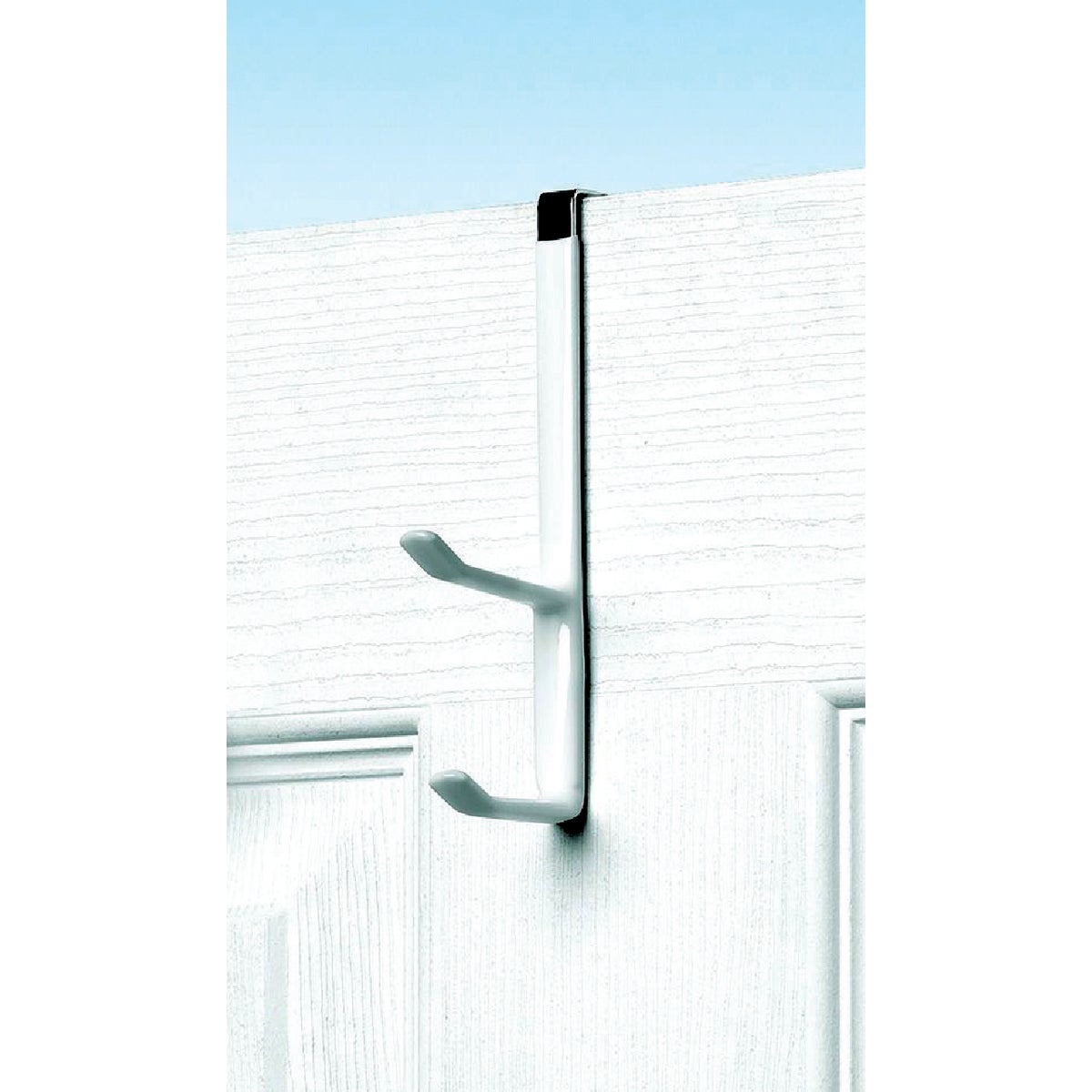 Spectrum White Over-The-Door Double Hook