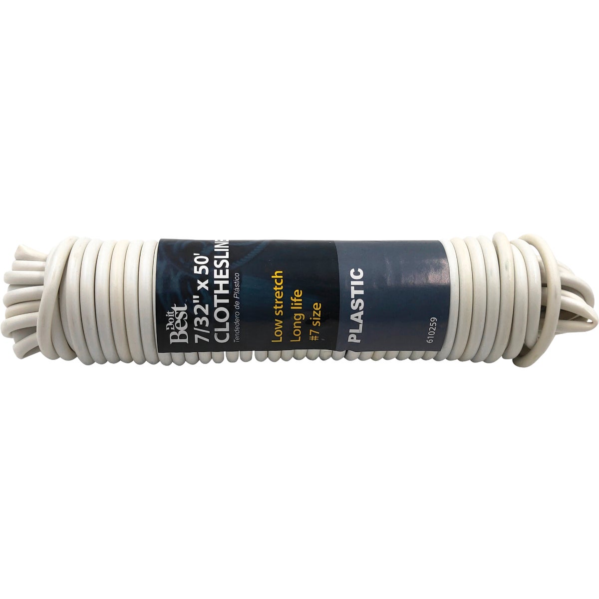Do it Best 50 Ft. #7 Low Stretch Clothesline, 25 Lb. Working Load Limit